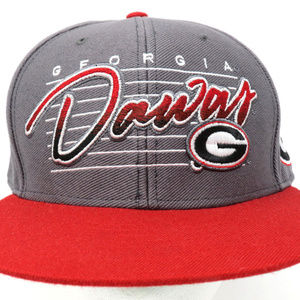 NCAA Georgia Dawgs Bulldogs Baseball Style Cap